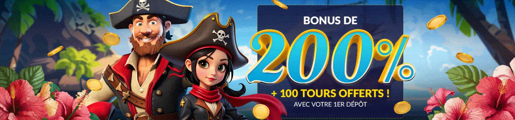Programme de Bonus Lucky Treasure